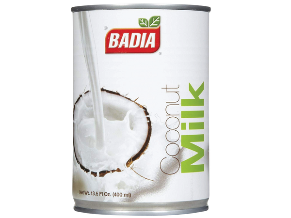 Badia Coconut Milk 400ml. No artificial flavors, preservatives.