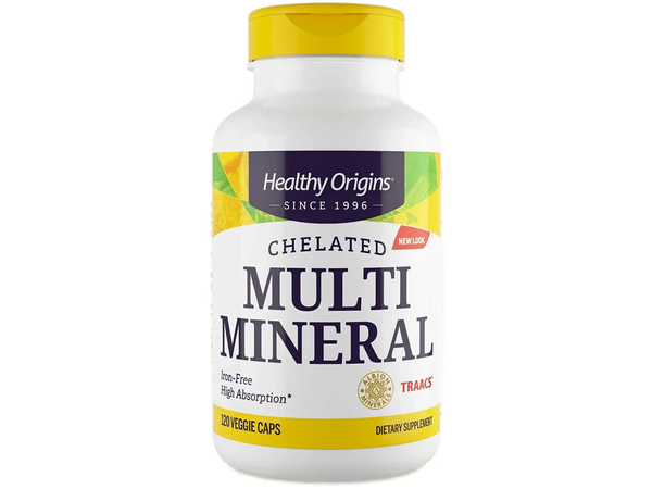 Chelated Multi Mineral (featuring Albion Minerals), 240 Veggie Caps, By Healthy Origins.